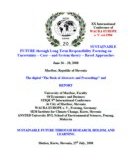 Cover of SUSTAINABLE FUTURE through Long Term Responsibility Focusing on Uncertainty – Case – and System theory – Based Approaches (enlarge)