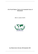 Cover of the English declaration (enlarge)